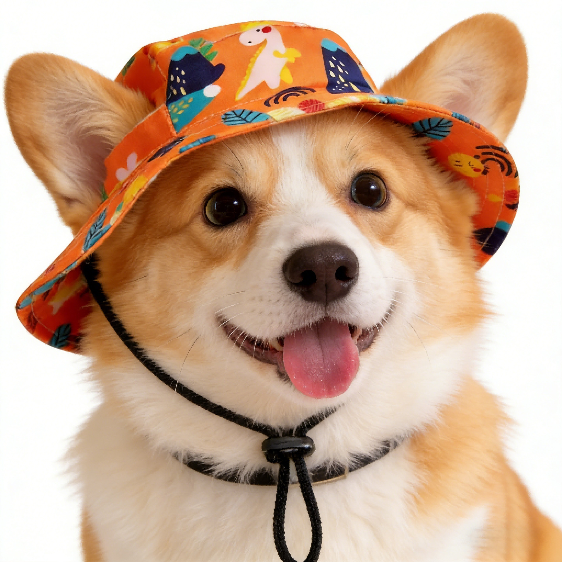 Running Cap Lightweight - Cartoon Print Pet Bucket Sun Hat