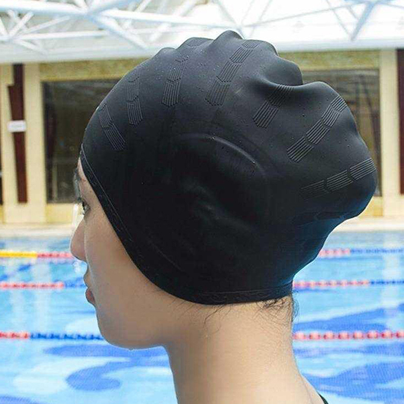 New【Adults High Elastic Swimmi - Swim Hat Silicone reseña y precio