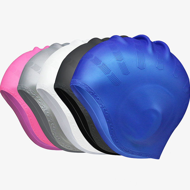 New【Adults High Elastic Swimmi - Swim Hat Silicone reseña y precio