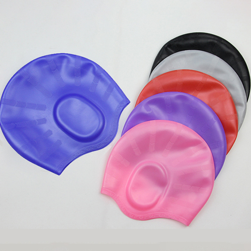 New【Adults High Elastic Swimmi - Swim Hat Silicone reseña y precio