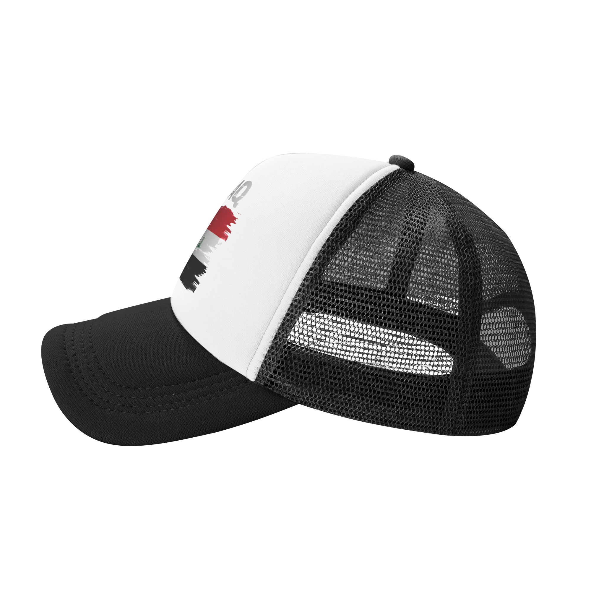 Mesh Sun Hats Iraq Flag Nation - Trucker Cap Mesh reseña y precio
