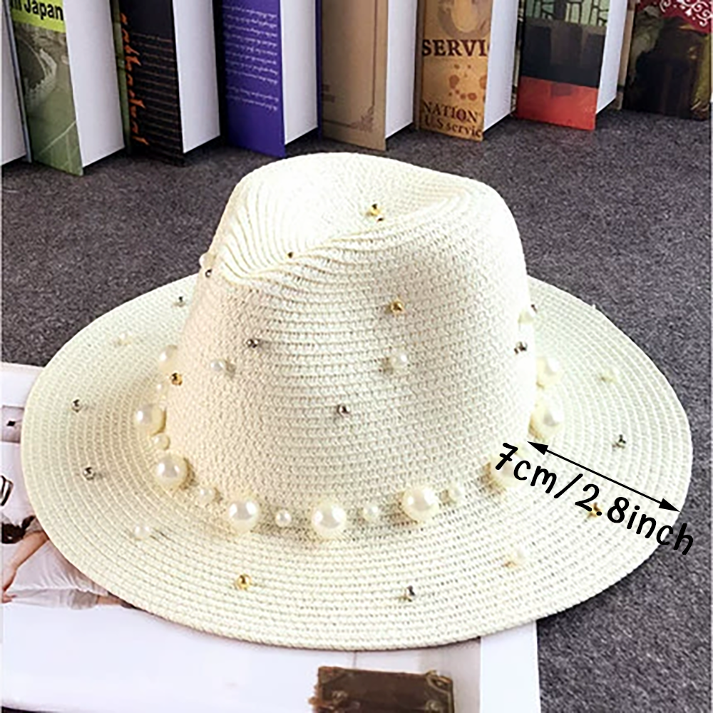 Pearl Cowgirl Straw Hat Bridal - Cowboy Hat Straw reseña y precio