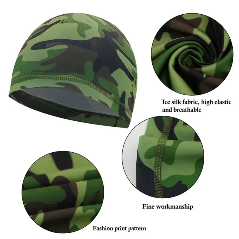 1/2Pcs Cycling Cap Quick Dry A - Skull Cap Helmet Liner reseña y precio