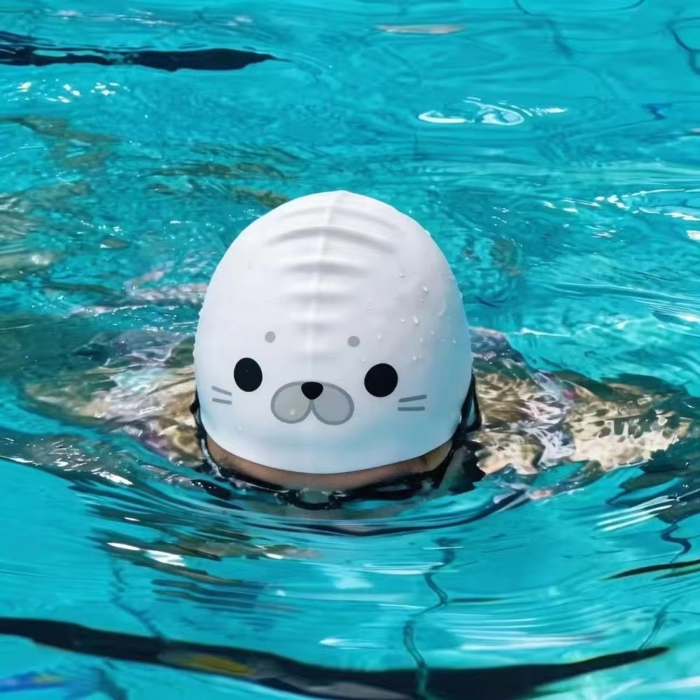 Waterproof Seal Swim Cap Non-S - Swim Hat Silicone reseña y precio