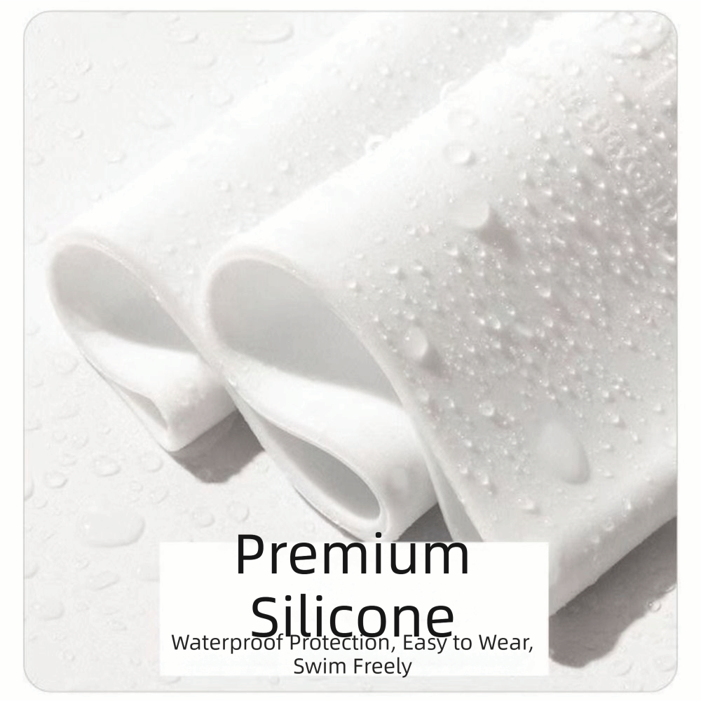 Waterproof Seal Swim Cap Non-S - Swim Hat Silicone reseña y precio