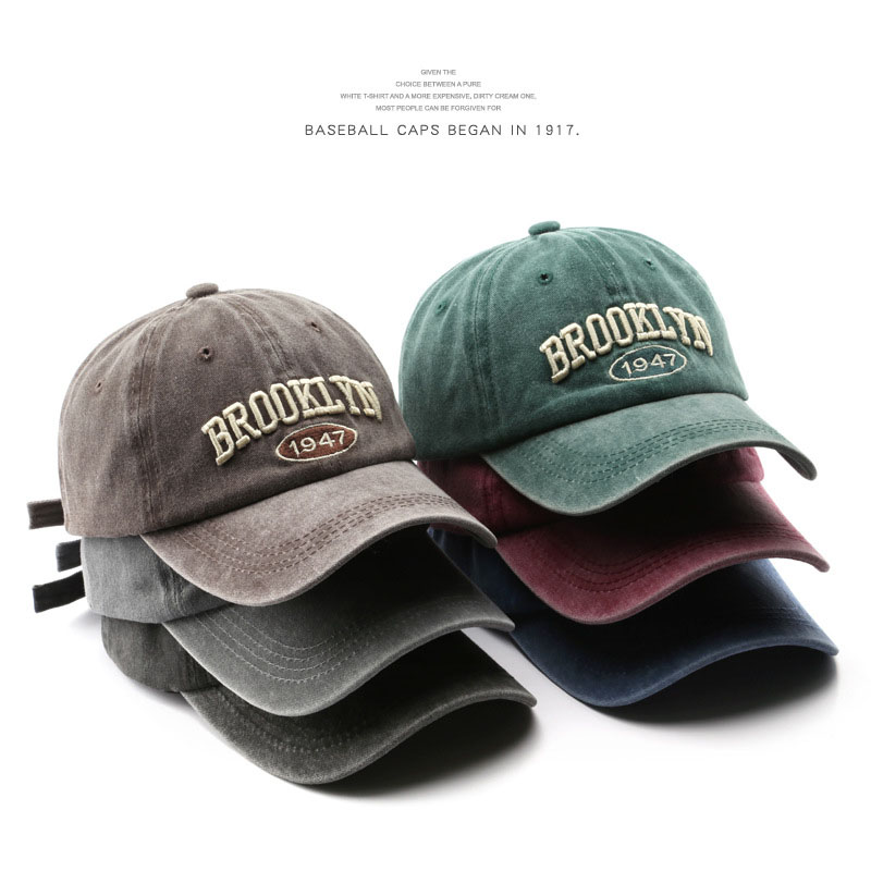 Retro brooklyn Letter Embroide - Baseball Cap Structured reseña y precio