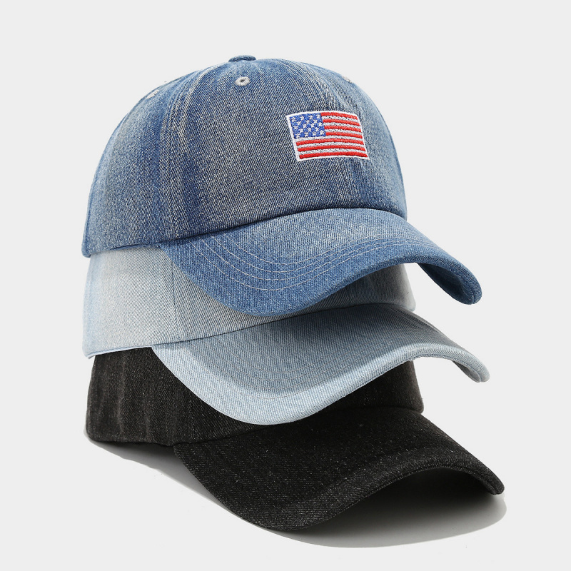 Vintage Washed Denim Baseball  - Dad Hat Cotton reseña y precio