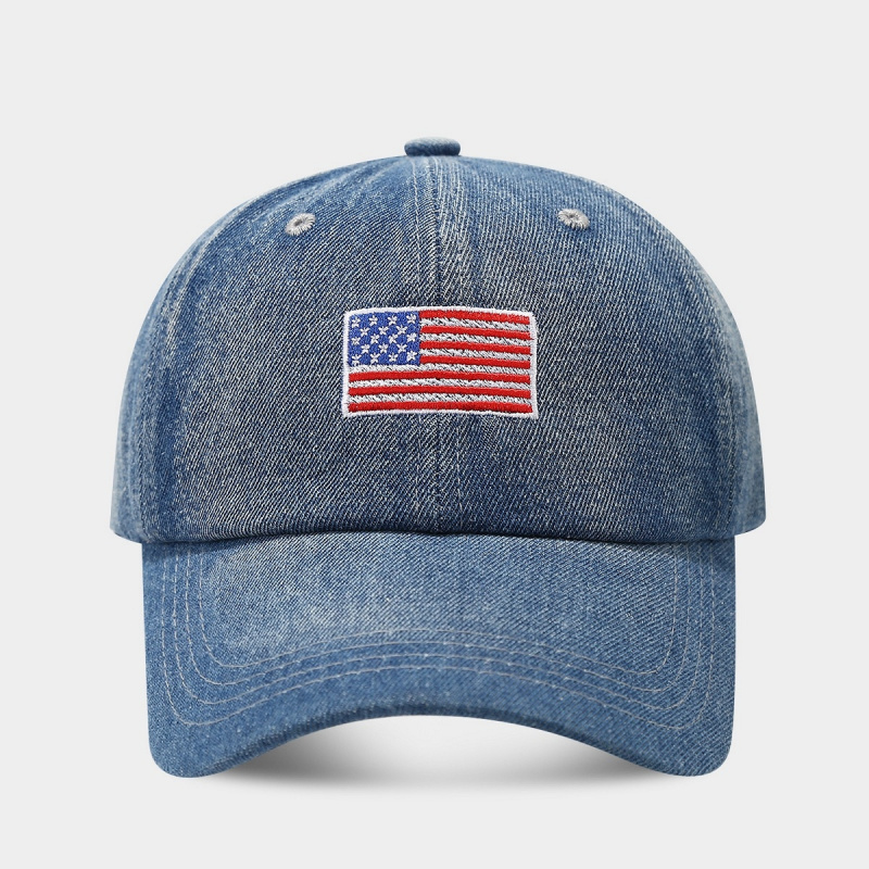 Vintage Washed Denim Baseball  - Dad Hat Cotton reseña y precio