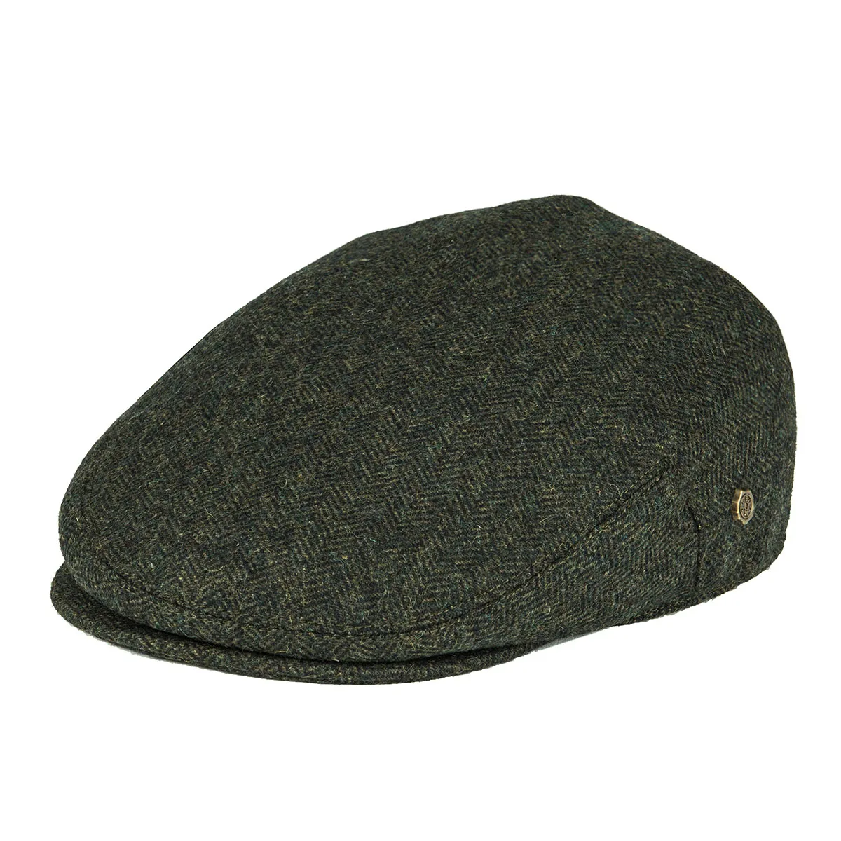 VOBOOM Wool Tweed Herringbone  - Newsboy Cap Ivy reseña y precio