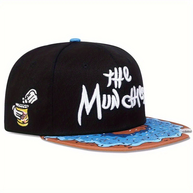 Cute Donut Drip Brim Snapback  - Snapback Hat Flat reseña y precio