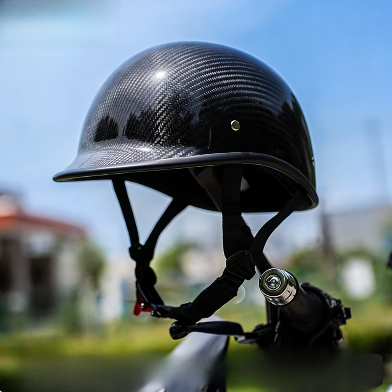 Lightweight Carbon Fiber Half  - Skull Cap Helmet Liner reseña y precio