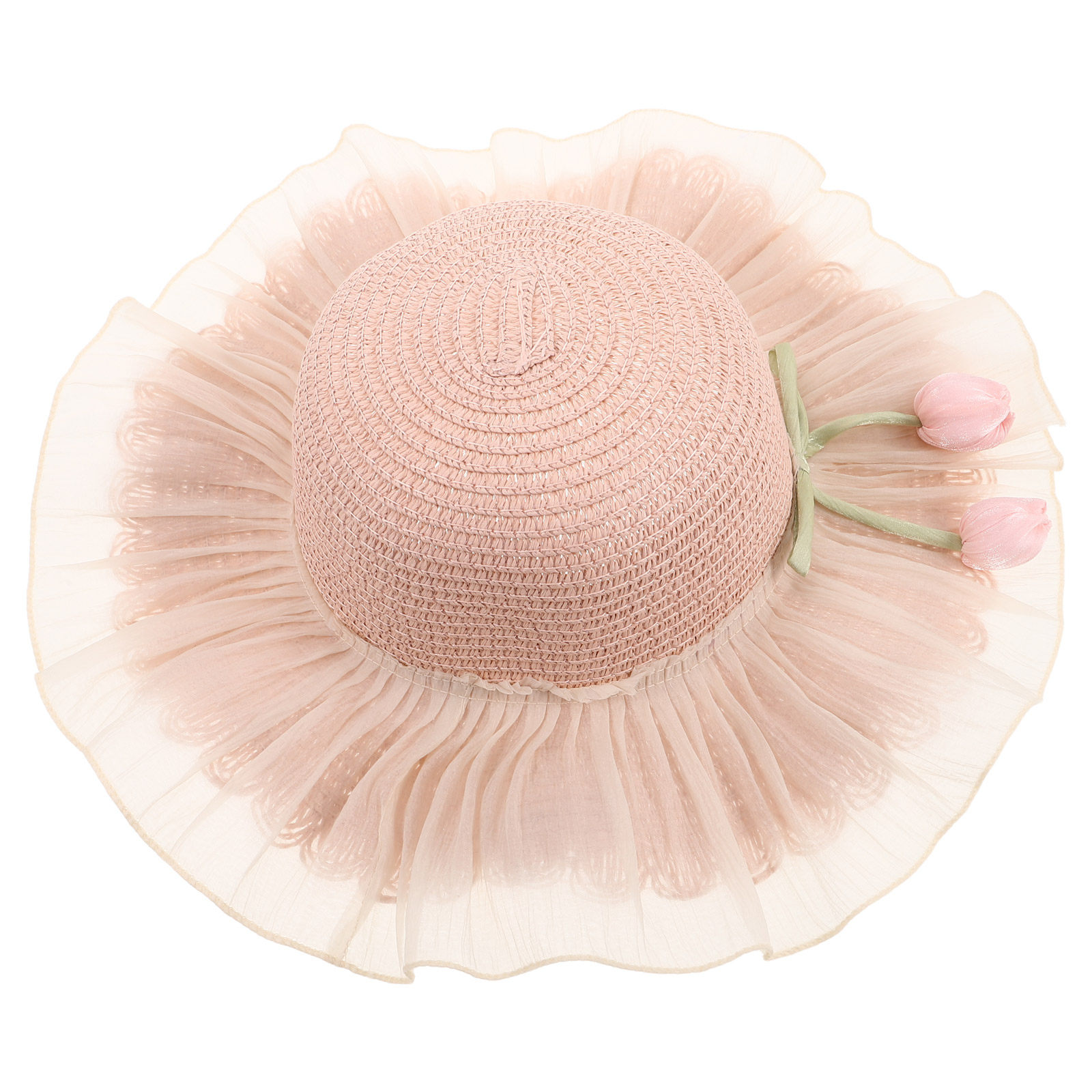 Straw Sun Hat Girls Wide Brim  - Sun Hat Wide Brim reseña y precio