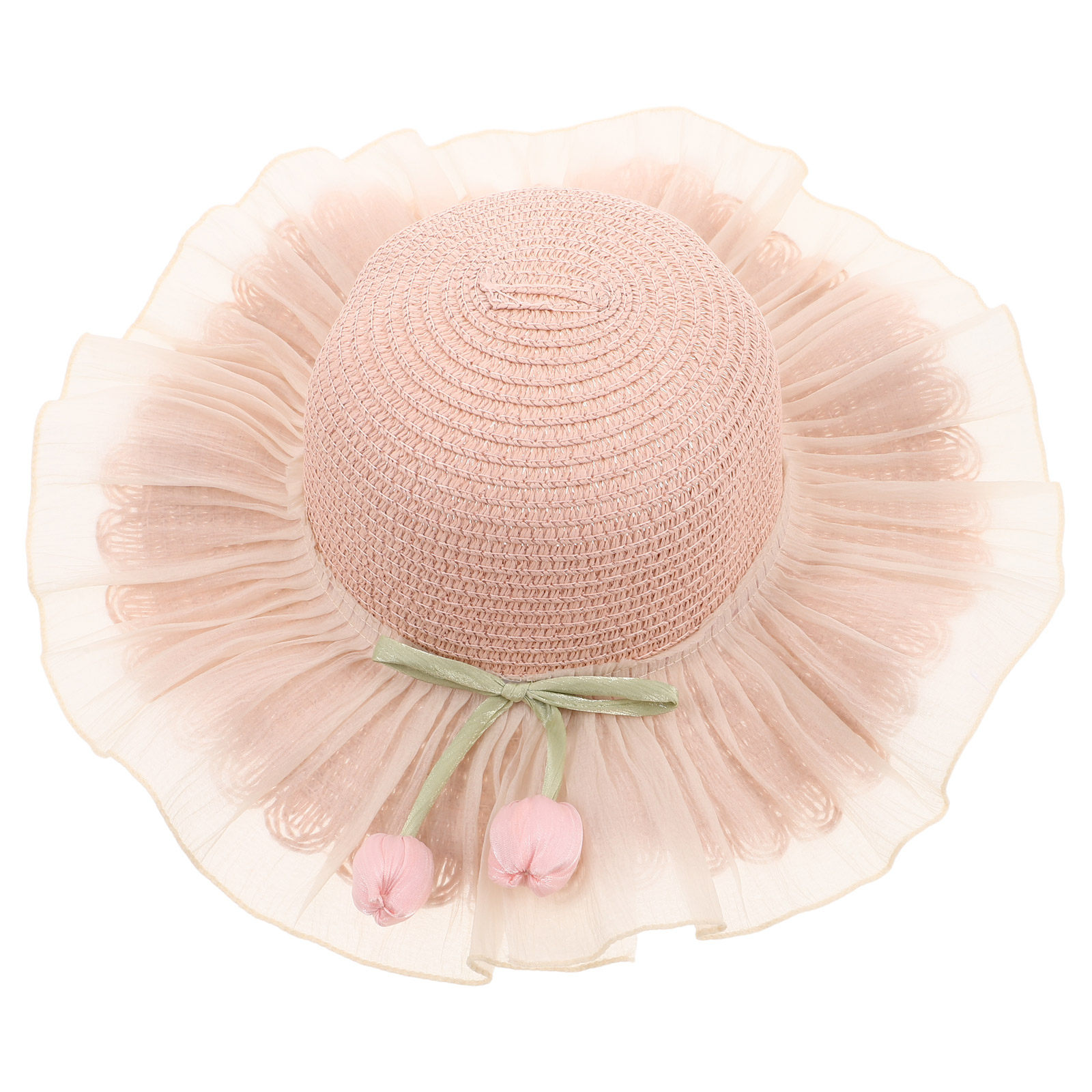 Straw Sun Hat Girls Wide Brim  - Sun Hat Wide Brim reseña y precio