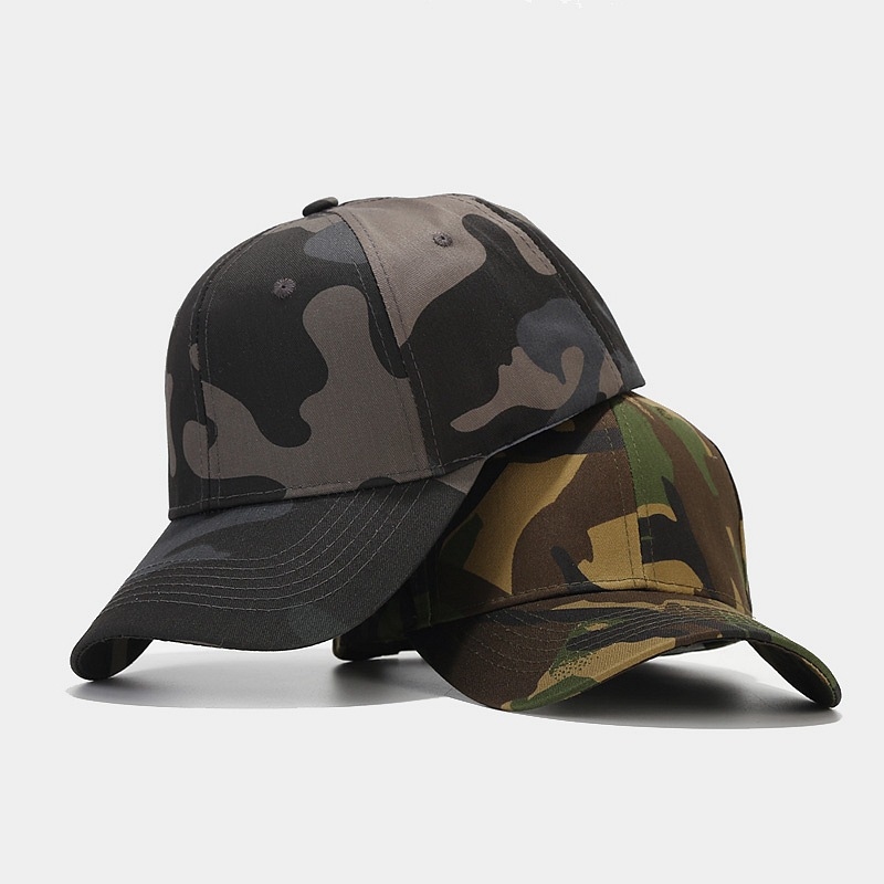 Woodland Camouflage Baseball C - Dad Hat Cotton reseña y precio