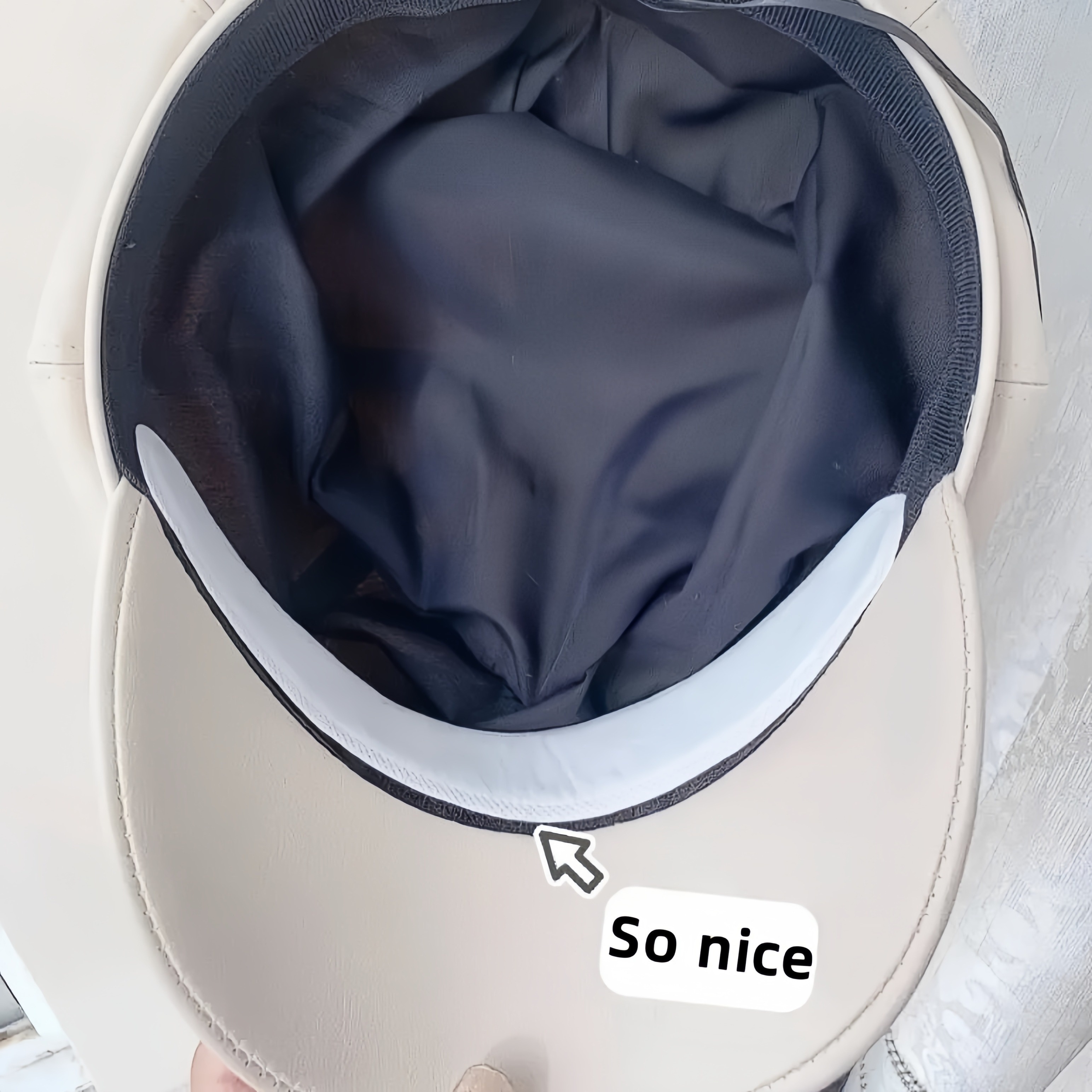 10pcs  Disposable Sweat-absorb - Baseball Cap Structured reseña y precio