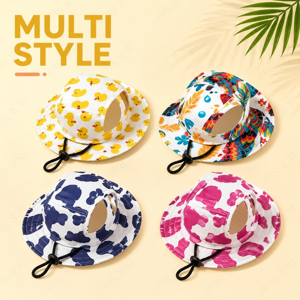 Printed Pet Dog Hat Adjustable - Running Cap Lightweight reseña y precio