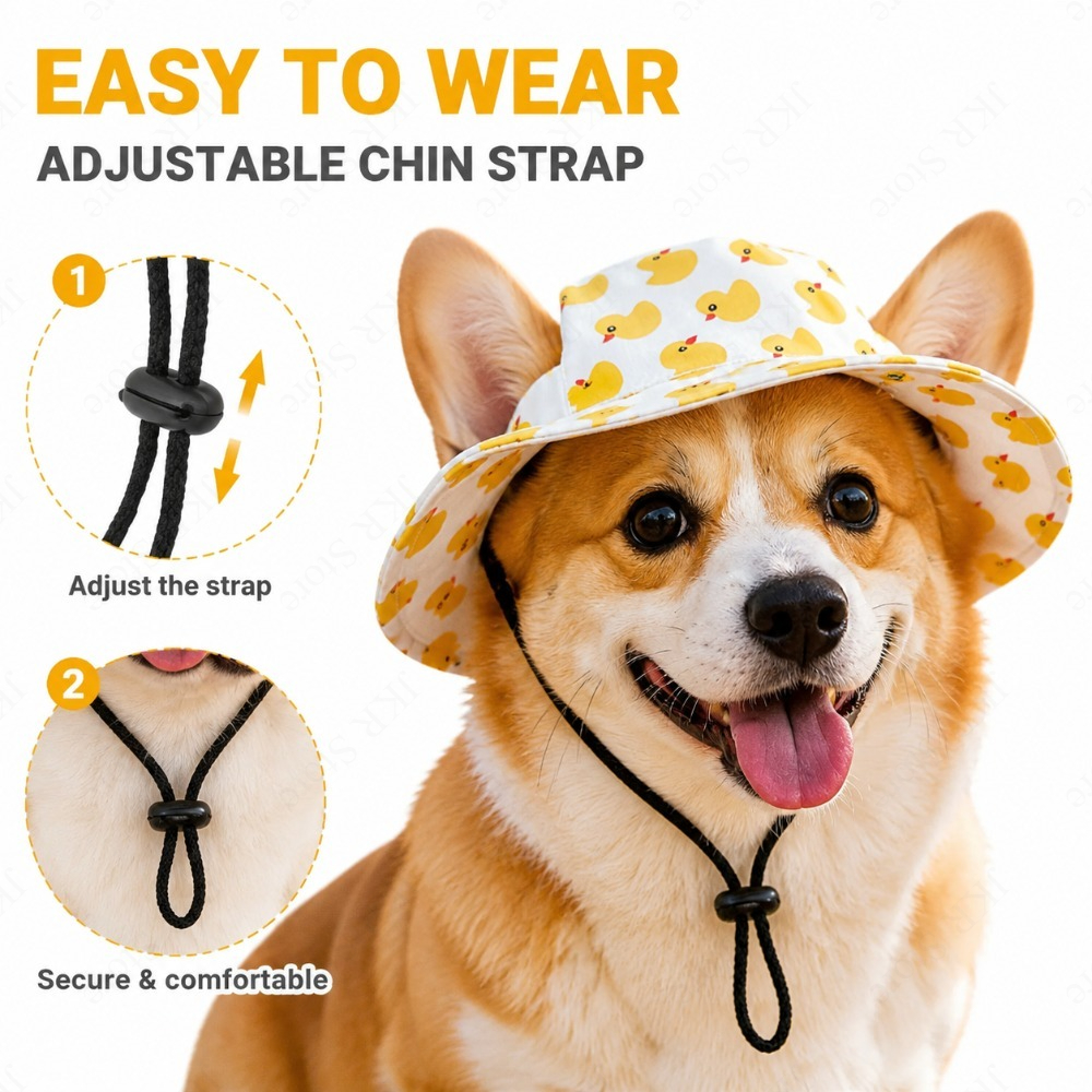 Printed Pet Dog Hat Adjustable - Running Cap Lightweight reseña y precio