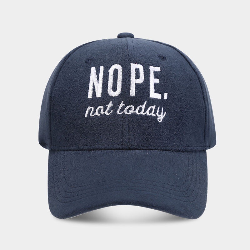 Nope Not Today Embroidered Sof - Dad Hat Cotton reseña y precio