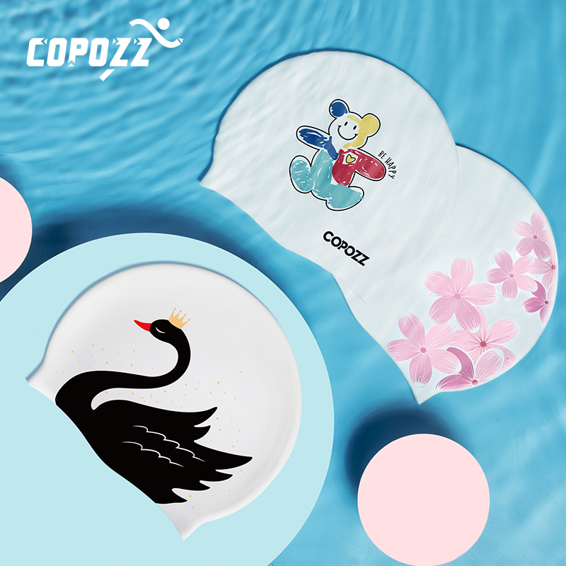 COPOZZ Women Men Silicone Swim - Swim Hat Silicone reseña y precio