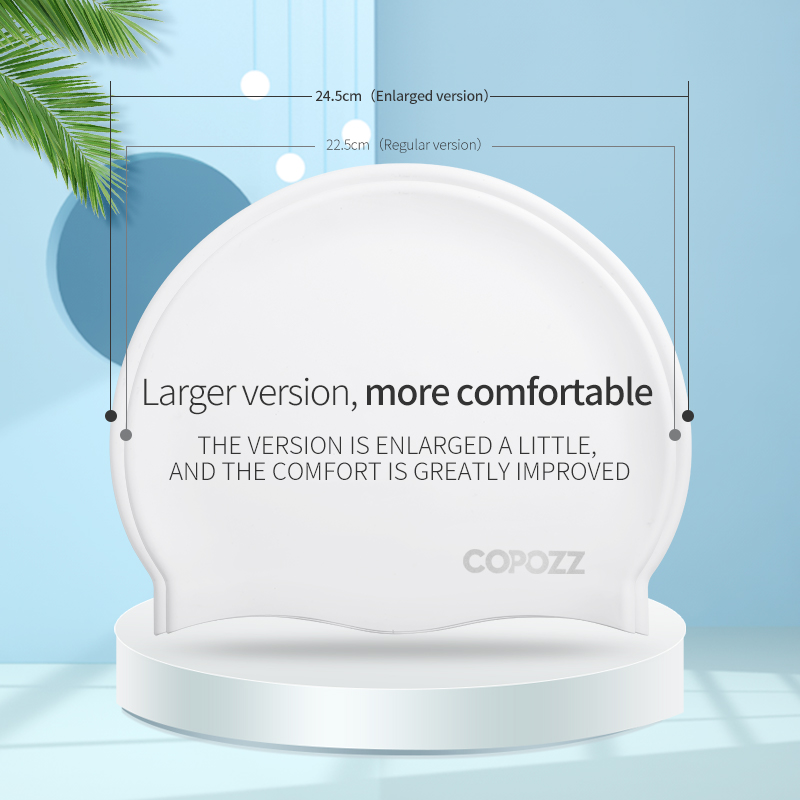 COPOZZ Women Men Silicone Swim - Swim Hat Silicone reseña y precio