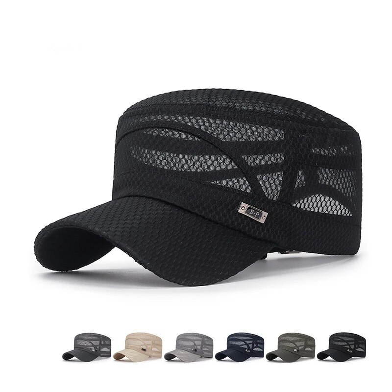 New Iron Label Full Net Breath - Snapback Hat Flat reseña y precio