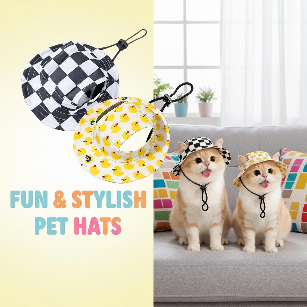 Adjustable Dog Hat Cute Print  - Running Cap Lightweight reseña y precio