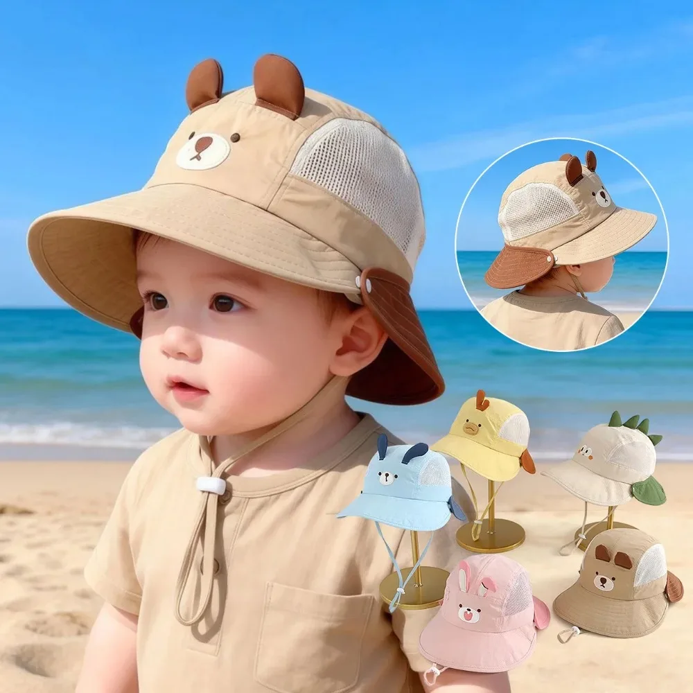 Cute Cartoon Baby Fisherman Ha - Bucket Hat Cotton reseña y precio