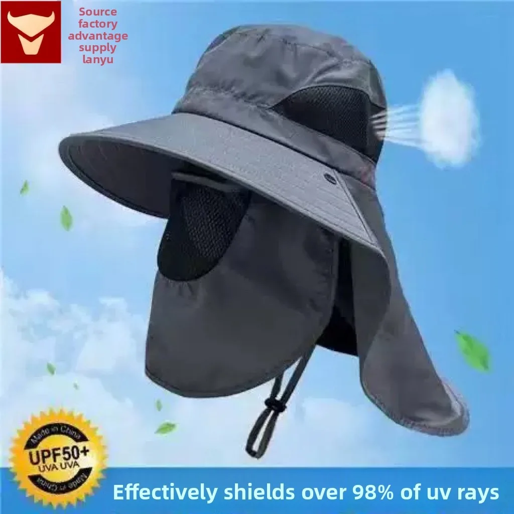 Outdoor Sun Protection Hat Fis - Sun Hat Wide Brim reseña y precio