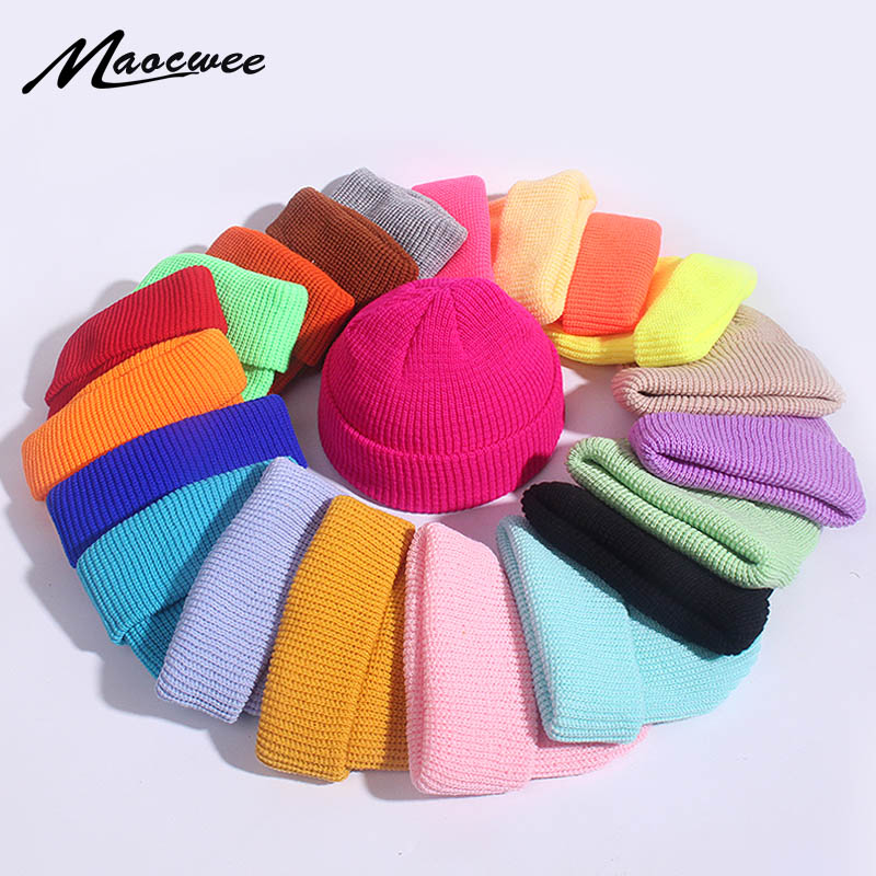 Unisex Winter Child Ribbed Kni - Beanie Cuffed Knit reseña y precio