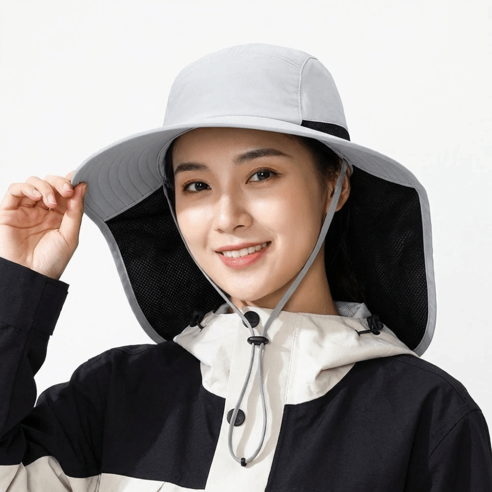 Sunhat Wide Brim Outdoor Sun H - Bucket Hat Cotton reseña y precio