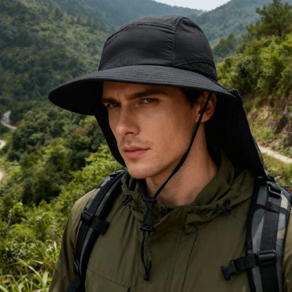 Sunhat Wide Brim Outdoor Sun H - Bucket Hat Cotton reseña y precio
