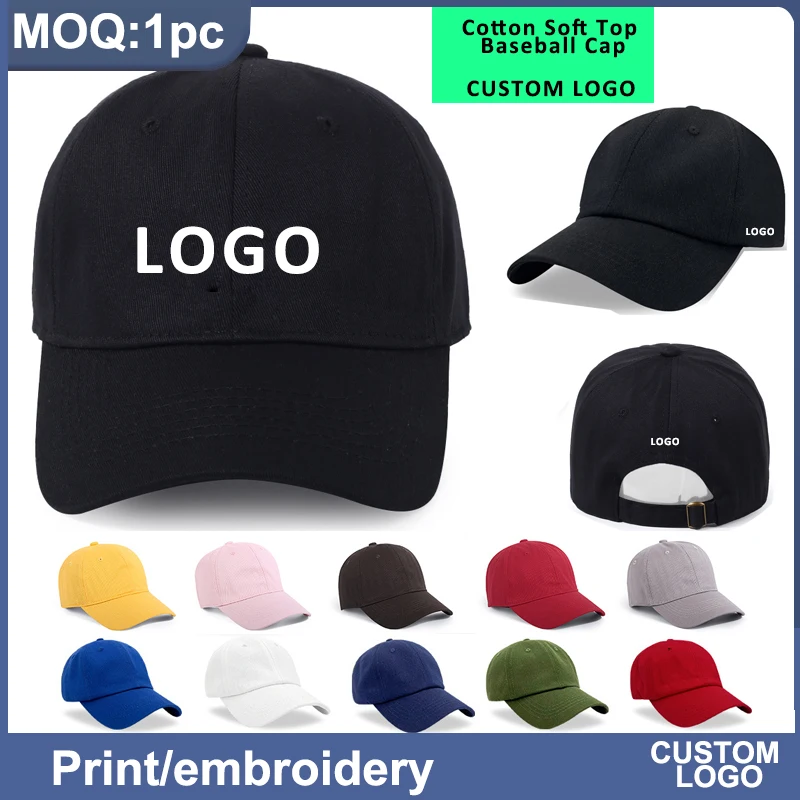 Custom Logo Hat For Women Men  - Baseball Cap Structured reseña y precio
