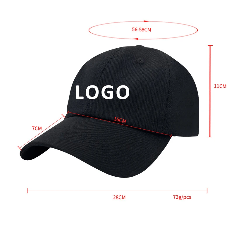 Custom Logo Hat For Women Men  - Baseball Cap Structured reseña y precio